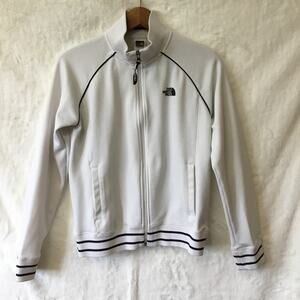 The North Face Girl White Track Jacket